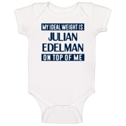 Julian Edelman Football Funny Baby One Piece Julian Edelman Football Funny Baby One Piece