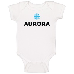 Aurora Cannabis Weed Company Logo Baby One Piece Aurora Cannabis Weed Company Logo Baby One Piece