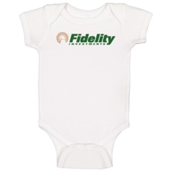 Fidelity Investments Nasdaq Company Logo Employee Fan Baby One Piece Fidelity Investments Nasdaq Company Logo Employee Fan Baby One Piece