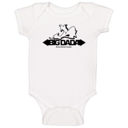 Big Dada Hip Hop Record Label Music Lovers Baby One Piece Big Dada Hip Hop Record Label Music Lovers Baby One Piece