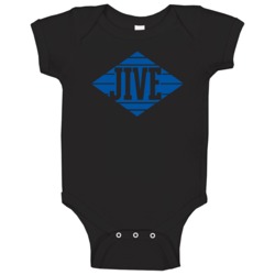 Jive Records Hip Hop Record Label Music Lovers Baby One Piece Jive Records Hip Hop Record Label Music Lovers Baby One Piece