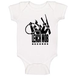 Lench Mob Records Hip Hop Record Label Music Lovers Baby One Piece Lench Mob Records Hip Hop Record Label Music Lovers Baby One Piece