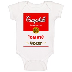 Campbells Tomato Soup Halloween Costume Baby One Piece Campbells Tomato Soup Halloween Costume Baby One Piece