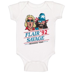 Flair Savage 1992 Woo Yeah Baby One Piece Flair Savage 1992 Woo Yeah Baby One Piece
