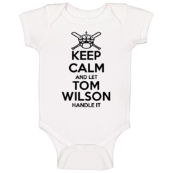Keep Calm And Let Tom Wilson Handle It New York Baseball Baby One Piec Keep Calm And Let Tom Wilson Handle It New York Baseball Baby One Piec