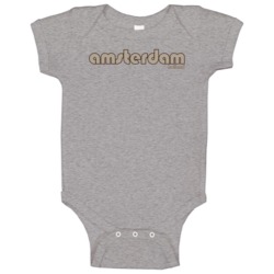 Amsterdam Holland Knocked Up Baby One Piece Amsterdam Holland Knocked Up Baby One Piece