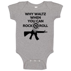 Why Waltz When You Can Rock N Roll Lost Boys Movie Fan Baby One Piece Why Waltz When You Can Rock N Roll Lost Boys Movie Fan Baby One Piece