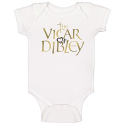 The Vicar Of Dibley 90s Tv Show Comedy Baby One Piece The Vicar Of Dibley 90s Tv Show Comedy Baby One Piece