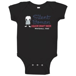 Silent Women Bar It's Always Sunny In Philadelphia Fan Baby One Piece Silent Women Bar It's Always Sunny In Philadelphia Fan Baby One Piece