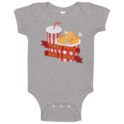 Three Piece And A Soda Jorge Masvidal Mma Fighter Baby One Piece Three Piece And A Soda Jorge Masvidal Mma Fighter Baby One Piece
