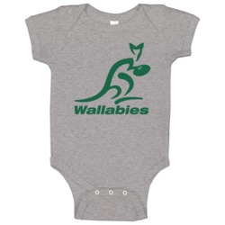 Australia National Rugby Team The Wallabies World Cup 2019 Fan Baby On Australia National Rugby Team The Wallabies World Cup 2019 Fan Baby On