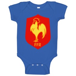 France National Rugby Team Les Bleus World Cup 2019 Fan Baby One Piece France National Rugby Team Les Bleus World Cup 2019 Fan Baby One Piece
