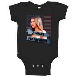 Zendaya For President Cute Baby One Piece Zendaya For President Cute Baby One Piece