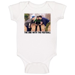 Friends The One With The Football Episode Retro Tv Show Fan Baby One P Friends The One With The Football Episode Retro Tv Show Fan Baby One P