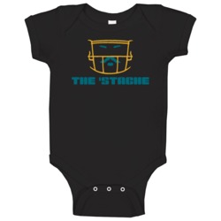 Gardner Minshew The Stache Jacksonville Football Baby One Piece Gardner Minshew The Stache Jacksonville Football Baby One Piece