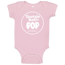 Tootsie Roll Pop Strawberry Baby One Piece Tootsie Roll Pop Strawberry Baby One Piece