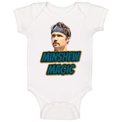 Gardner Minshew Magic Jacksonville Football Baby One Piece Gardner Minshew Magic Jacksonville Football Baby One Piece