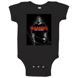Rambo Last Blood Action Movie Fan Baby One Piece