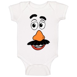 Mr Potato Head Face Couples Halloween Costume Baby One Piece Mr Potato Head Face Couples Halloween Costume Baby One Piece