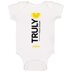 Truly Hard Seltzer Lemon Halloween Costume Alcohol Drink Baby One Piec Truly Hard Seltzer Lemon Halloween Costume Alcohol Drink Baby One Piec