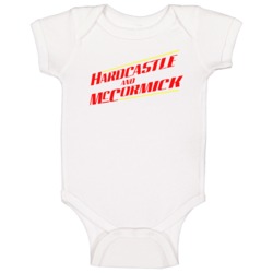 Hardcastle And Mccormick Retro 80s Tv Show Logo Fan Baby One Piece Hardcastle And Mccormick Retro 80s Tv Show Logo Fan Baby One Piece