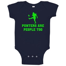 Michael Dickson Seattle Punters Are People Too Football Baby One Piece Michael Dickson Seattle Punters Are People Too Football Baby One Piece