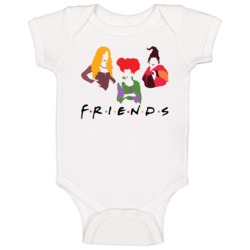 Hocus Pocus Friends Mashup Halloween Baby One Piece Hocus Pocus Friends Mashup Halloween Baby One Piece