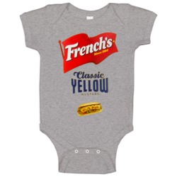 French's Classic Yellow Mustard Halloween Costume Baby One Piece
