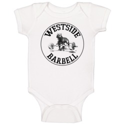 Westside Barbell Logo Baby One Piece Westside Barbell Logo Baby One Piece