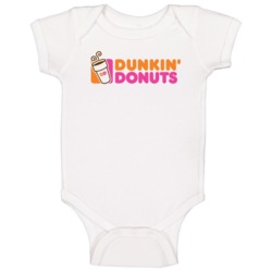 Dunkin' Donuts Popular Bakery Donut Shop Baby One Piece