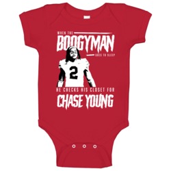 Boogyman Sleeps He Checks For Chase Young Ohio State Football Baby One Boogyman Sleeps He Checks For Chase Young Ohio State Football Baby One