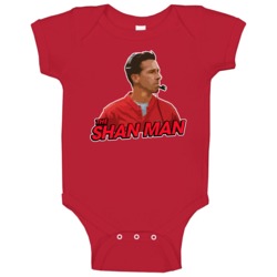 The Shan Man Kyle Shanahan Football Baby One Piece The Shan Man Kyle Shanahan Football Baby One Piece
