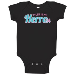 Tyler Herro Is My Hero Miami Basketball Baby One Piece