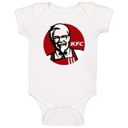 Colonel Sanders Kfc Kentucky Fried Chicken Fast Food Mascot Baby One P Colonel Sanders Kfc Kentucky Fried Chicken Fast Food Mascot Baby One P