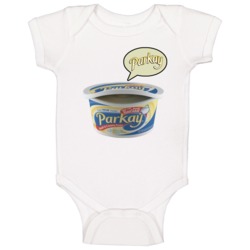 Butter Butter Parkay Most Memorable Vintage Ad Slogan Baby One Piece Butter Butter Parkay Most Memorable Vintage Ad Slogan Baby One Piece