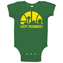 Got Robbed Seattle Basketball Baby One Piece