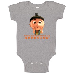 Agnes Despicable Me Baby One Piece
