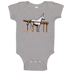 Charlie The Unicorn We Are On A Bridge Baby One Piece Charlie The Unicorn We Are On A Bridge Baby One Piece