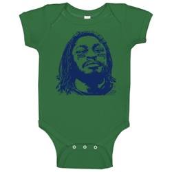 Beast Mode Marshawn Lynch Football Seattle Rb Baby One Piece Beast Mode Marshawn Lynch Football Seattle Rb Baby One Piece