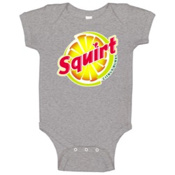 Squirt Soda Retro Pop Baby One Piece
