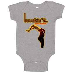 Breakin 2 Electric Boogaloo Movie T  Sports Grey Baby One Piece