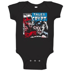 Tales From The Crypt Horror Classic Baby One Piece Tales From The Crypt Horror Classic Baby One Piece