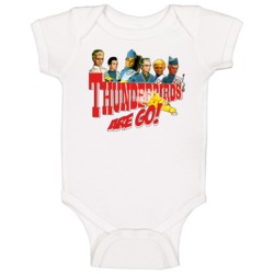 Thunderbirds Cartoon Puppets Classic Baby One Piece Thunderbirds Cartoon Puppets Classic Baby One Piece