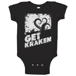 Get Kraken Funny Pirate Octopus Sailing Moby Dick Baby One Piece Get Kraken Funny Pirate Octopus Sailing Moby Dick Baby One Piece