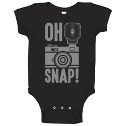 Oh Snap Funny Camera Photographer Lingo Slang Baby One Piece Oh Snap Funny Camera Photographer Lingo Slang Baby One Piece