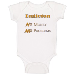 Eagleton No Money Mo Problems Parks And Recreation Tv Baby One Piece Eagleton No Money Mo Problems Parks And Recreation Tv Baby One Piece
