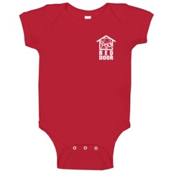 Red Door Animal Shelter Drinking Buddies Popular Movie Baby One Piece