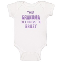 This Grandma Belongs To Briley Name Baby One Piece This Grandma Belongs To Briley Name Baby One Piece