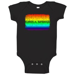 Eureka Springs City Pride Baby One Piece Eureka Springs City Pride Baby One Piece