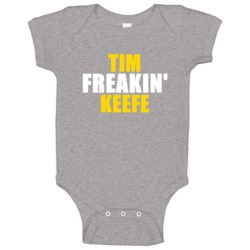 Tim Freakin Keefe New York Hall Of Fame Sports Baby One Piece Tim Freakin Keefe New York Hall Of Fame Sports Baby One Piece